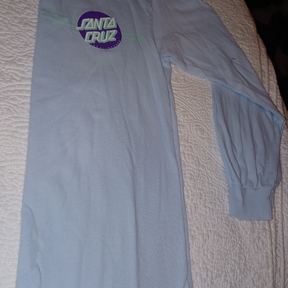 Santa Cruz Other Dot blue top